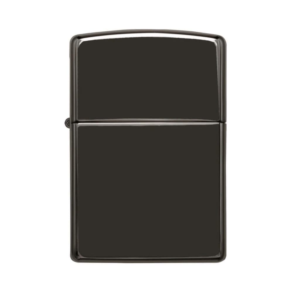 تصویر فندک Zippo مدل Classic High Polish Black با بدنه مشکی براق و طراحی شیک