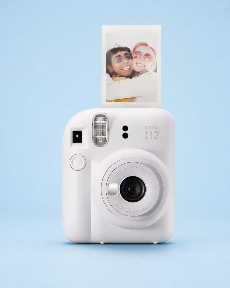 دوربین چاپ سریع سفید فوجی‌فیلم Instax Mini 12