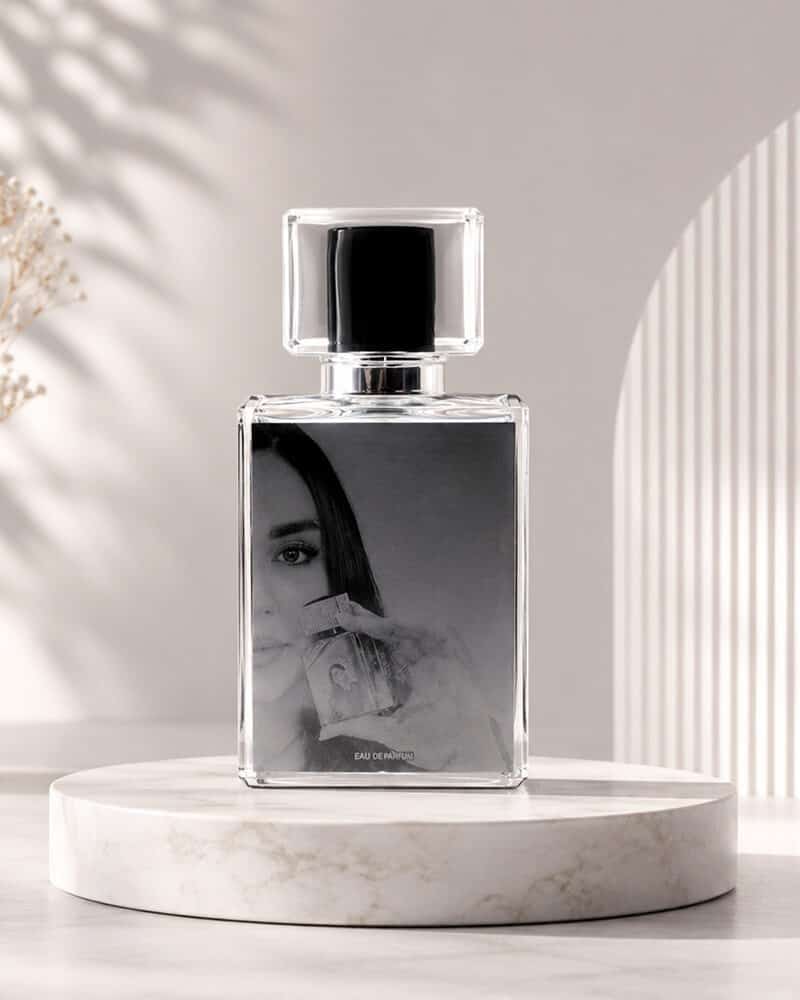 عطر سفارشی با چاپ تصویر دلخواه ۵۰ میلی_لیتر 1